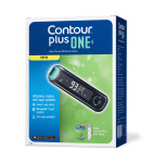 컨투어플러스 원 혈당 측정기+시험지 100+침 105+솜 100 당뇨 체크기 : 대한의료기