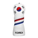 국가대표 태극기 골프채 헤드커버 드라이버 페어웨이우드 유틸리티 일자퍼터 말렛퍼터 : 고울프