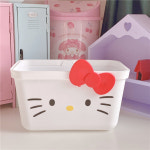 산리오 바스켓 물빠짐 목욕바구니 수납 정리함 헬스 수영장 골프 사우나 : 필리아봉스