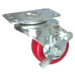 대신캐스터 경하중용 캐스터 (회전 브레이크) 바퀴 우레탄 산업용 DS2050PUB B/K : 정풍볼트공구