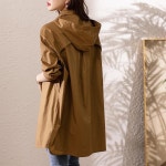 애니율 여성 빅사이즈 바람막이 후드 자켓 G2953 : 애니율