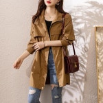 애니율 여성 빅사이즈 바람막이 후드 자켓 G2953 : 애니율