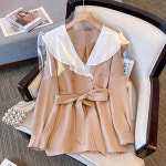 애니율 여성 봄 가을 빅사이즈 숄카라 자켓 G2955 : 애니율