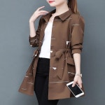 애니율 여성 봄 가을 트렌치 셔츠 자켓 G2944 : 애니율