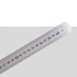 쇠자 스틸자 재단 치수 확인 철자 직자 60cm : 세영컴퍼니