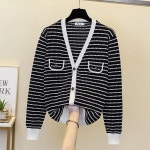 애니율 여성 봄 가을 빅사이즈 니트 가디건 G2963 : 애니율