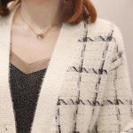 애니율 여성 봄 가을 니트 스웨터 롱 가디건 G2975 : 애니율