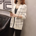 애니율 여성 봄 가을 니트 스웨터 롱 가디건 G2975 : 애니율