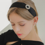 제이로렌 14K 체인 진주 여성 포인트 금 롱 드롭 패션 귀걸이 : 제이로렌