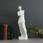 밀로 비너스 여신 조각상 장식 석고상 클래식 커피숍 현관 : 적호