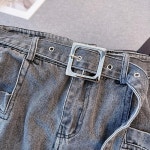 애니율 여성 봄 가을 빅사이즈 워싱 청바지 G3029 : 애니율