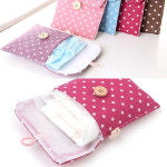 생리대 천 파우치 패브릭 케이스 여성용품 보관 : 젠트상사