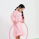 [삐삐롱]비비카 면쭈리 7부 등원룩 원피스 : PPIPPILONG