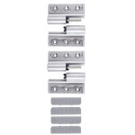 화장실문경첩 분리형 화장실 양방향 큐비클경첩 좌110 : 루꺼라운드