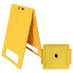 DKS A형 PE 표지판 입간판 대형 560X1000 옐로우,무지 : 동광세이프티 스토어