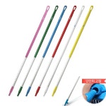 가볍고 튼튼 알루미늄 봉자루 나사식 연결봉 밀대 호환봉 수영장 체육관 : 행복랜선스토어