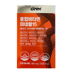 GNM자연의품격 종합비타민 미네랄15 600mg x 90정 : 써클홀딩스