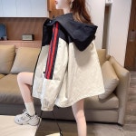 애니율 여성 봄 가을 오버핏 바람막이 후드 점퍼 G3179 : 애니율