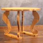 개다리소반 전통찻상 꽃소반 셀프돌상 백일상 목공체험수업 대/소 사이즈 : 수작컴퍼니