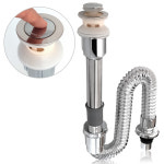 세면대 부속품 배수관 팝업 트랩 디아 자동팝업 아이트랩 세트 교체 : 장보고하우스