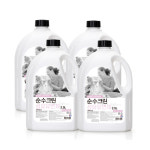 순수크린 섬유유연제 2.5L x 4개 : 라봉마트