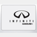 인피니티 선명한 로고 주유구 데칼스티커 포인트 튜닝스티커 문짝 : PickPeak
