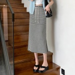 애니율 여성 봄 여름 캐주얼 밴딩 롱 스커트 G3273 : 애니율