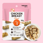 더독 오븐애 닭가슴살 치즈 80g 부드러운 강아지 육포 노령견 간식 : 루니펫