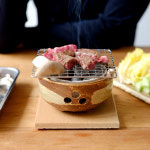 이가모노 미니 미즈곤로 물화로 야외용 / 숯불화로 바베큐 그릴 : 키친툴