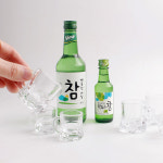 미니 소주잔 손잡이 맥주잔모양 술잔 : 큐룸