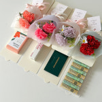 카네이션 꽃다발 용돈박스 어버이날 부모님 비누꽃 어린이집 스승의날 웜핑크 : 플래니크