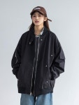 애니율 여성 봄 가을 캐주얼 오버핏 점퍼 G3563 : 애니율