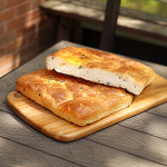 아침식사대용 올리브 포카치아 샌드위치 발효 식전 빵 홀사이즈(5개입) : 카페인신현리