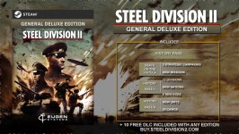 (스팀) 스틸 디비전 2 제네럴 디럭스 에디션 한국코드 PC Steel Division 2 : 루피카게임즈