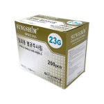 성심 일회용 멸균 주사침 23G 90mm 200개입 : 건강한세상
