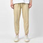 남자 여름 린넨 면 바지 조거팬츠 빅사이즈 편한 밴딩 팬츠 : 핫코드