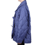 가니 여성 립스탑 퀄트 자켓 블루 F7445 897 : FABSTYLE