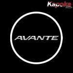 아반떼 자동차튜닝 셀프교체 LED도어라이트 엠블럼조명 무드등 공업사 로고등 도어등 : 슬기템