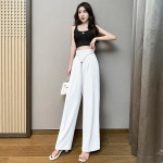 애니율 여성 여름 하이웨이스트 와이드 팬츠 G4097 : 애니율