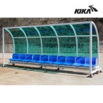 국산 운동장 체육관 차양 이동식 튼튼 팀벤치 10인용 청소년체육 관람용 학교 : 아임투유