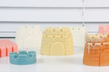 여름바다 모래성 실리콘 몰드 - 캔들몰드 석고방향제 초콜릿몰드 diy재료 : 앵글띵