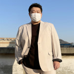 남자 빅사이즈 정장 수트 세트 XL~7XL 결혼식 하객룩 비즈니스 사계절 105~135 : 듬직스토어
