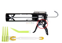 투엔티원 GP 커팅건 (칼O) 구성품 (노즐 헤라 캡 각도노즐) 칼건 컷팅건 : 케미칼인벤