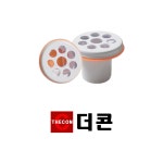하수구트랩 싱크대용 더콘35mm 악취제거 씽크대 배수구냄새차단 화장실 마개 덮개 : 더콘