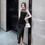 애니율 여성 여름 슬림핏 오프숄더 원피스 G4249 : 애니율