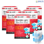 내츄럴플러스 인사덴티골드 60정 5박스 (10개월분) 치아건강 칼슘 프로폴리스 비타민 H : 헬스 라이프