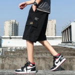 애니율 남성 여름 캐주얼 카고 반바지 G4346 : 애니율