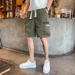 애니율 남성 여름 캐주얼 카고 반바지 G4347 : 애니율