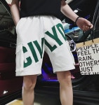 애니율 남성 여름 캐주얼 레터링 밴딩 반바지 G4344 : 애니율