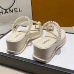 애니율 여성 여름 비즈 통굽 키높이 샌들 G4397 : 애니율